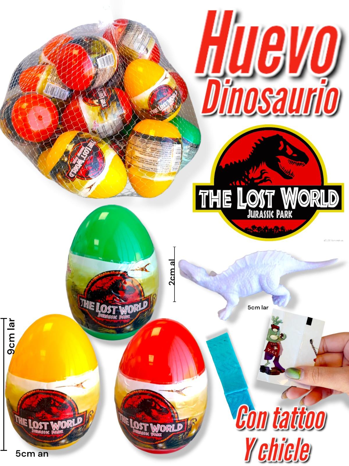 Huevo Sorpresa Dinosaurio THE LOST WORLD 